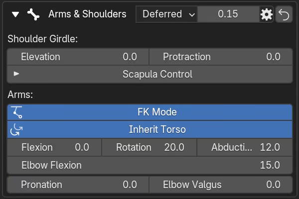 Arm FK interface